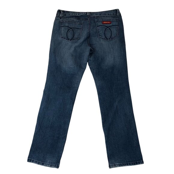 Vintage Sasson Women's Jeans Size 14 36x30 Straight Leg Hustle Blue Classic - Picture 2 of 16